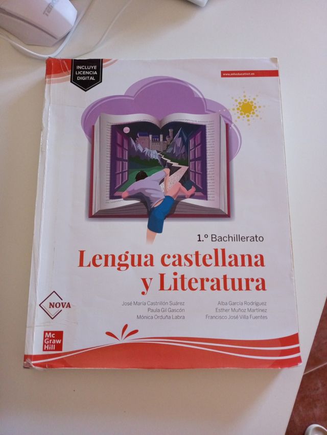 Lengua castellana y Literatura 1.º Bachillerato...