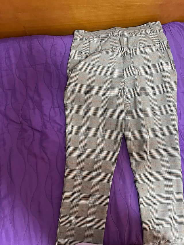 Pantalones de vestir a cuadros