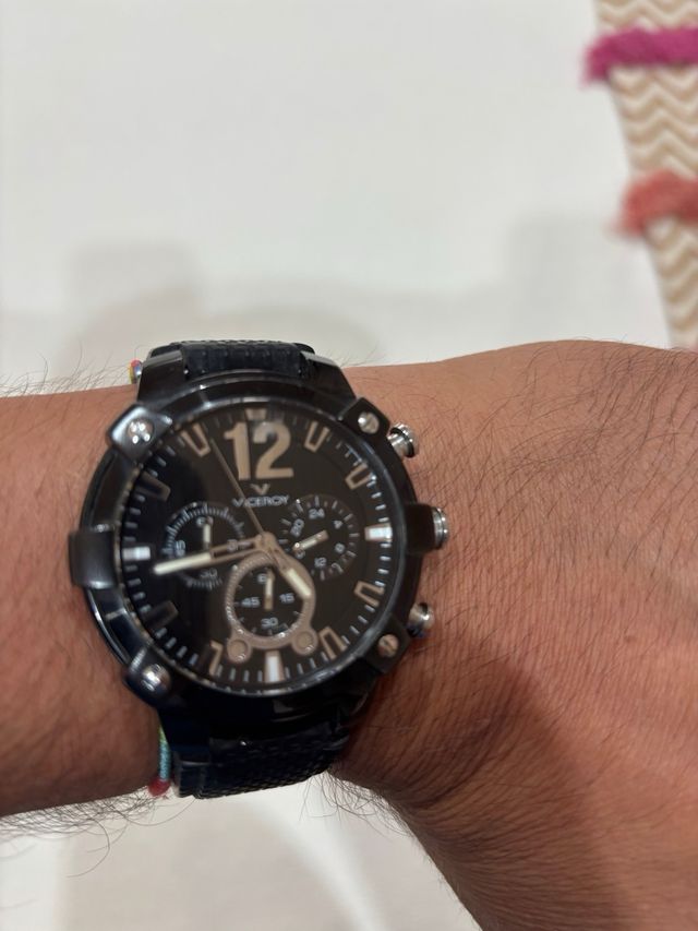 Reloj Viceroy Negro Correa Plástico