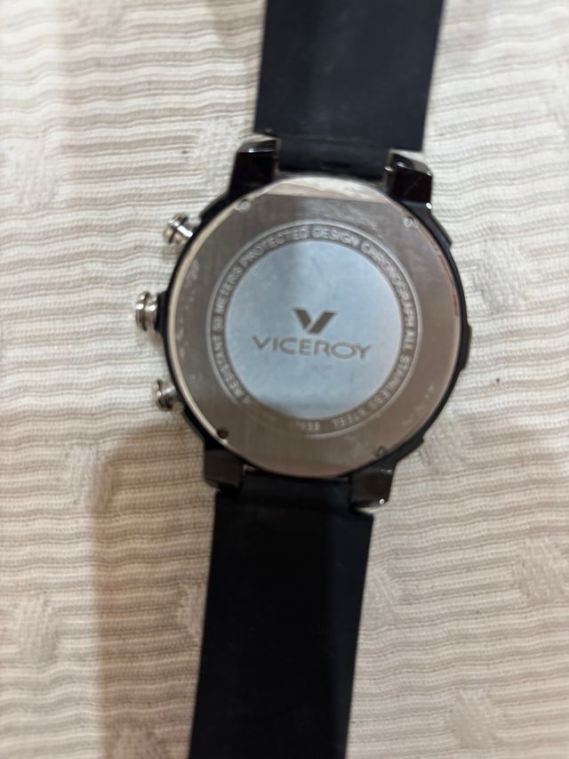 Reloj Viceroy Negro Correa Plástico