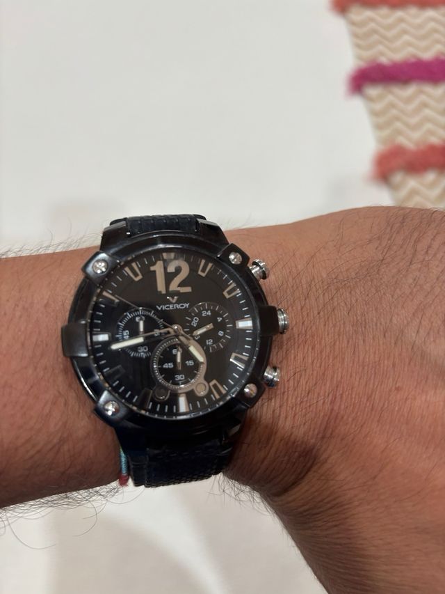 Reloj Viceroy Negro Correa Plástico
