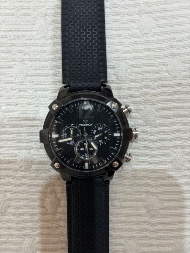 Reloj Viceroy Negro Correa Plástico