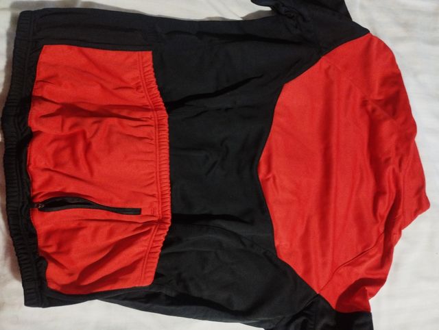 Chaqueta Ciclismo Invierno roja y negra