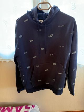 Sudadera Nike Logo Azul