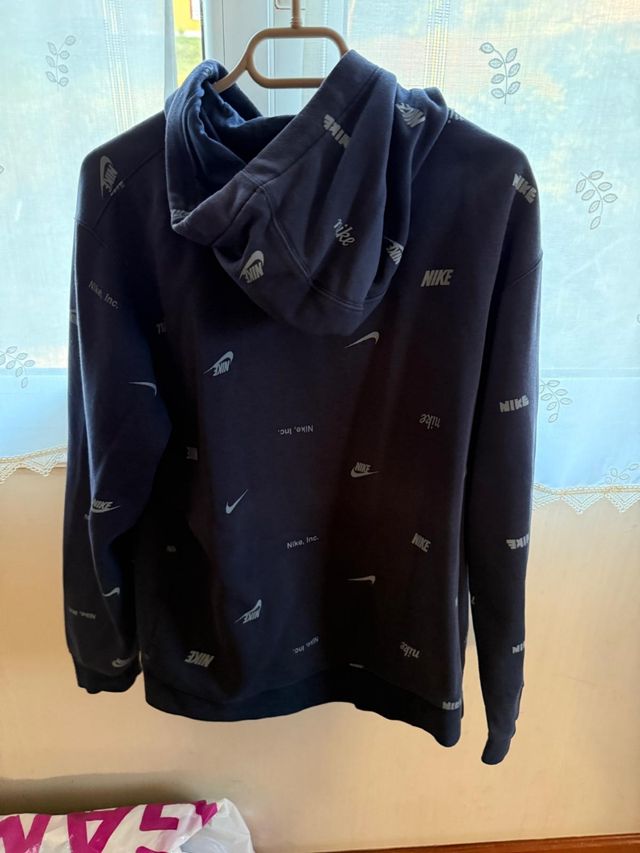 Sudadera Nike Logo Azul