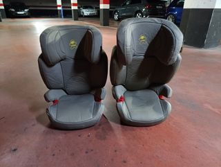 Silla de coche Cybex con Isofix.
45€-1.   80€-2.
