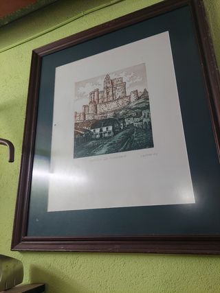 Grabado FNMT Castro Gil Lugo Gran Tamaño