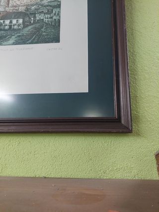 Grabado FNMT Castro Gil Lugo Gran Tamaño