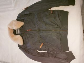 Chaqueta Bomber Moscow Verde Oliva