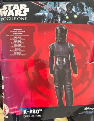 Disfraz K-2SO Star Wars Rogue One Talla Única