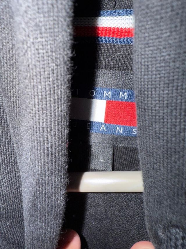 Sudadera Tommy Hilfiger Negra Hombre