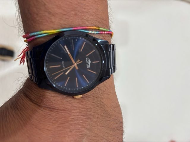 Reloj Lotus Azul