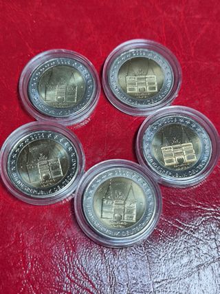 Lote 5 Monedas 2 Euros Alemania 2006 Holstein