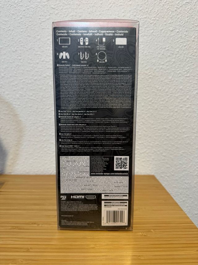 Switch OLED Edición Pokémon Escarlata (NUEVA)