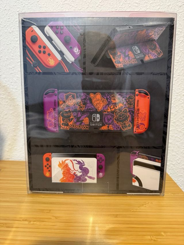 Switch OLED Edición Pokémon Escarlata (NUEVA)