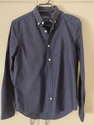 Camisa Zara Azul Talla S