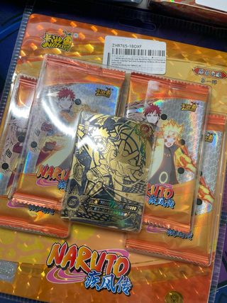 Blister Naruto Collezione 🇨🇳 con Carta Promo