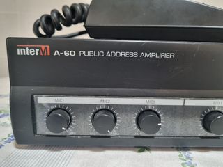 Amplificador InterM A-60 Negro