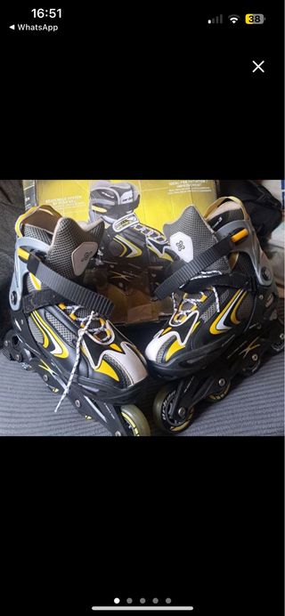 Patines en línea + (protecciones de regalo)