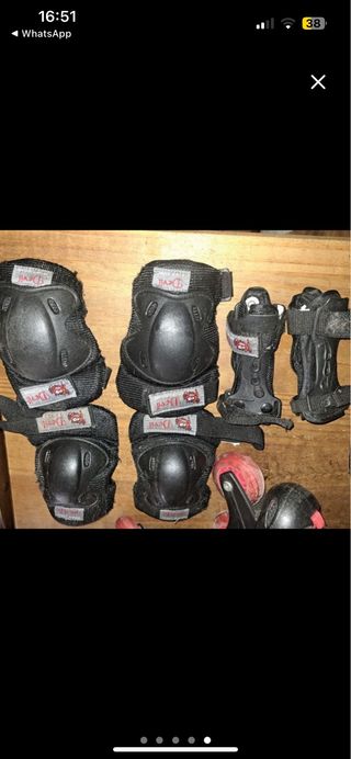 Patines en línea + (protecciones de regalo)