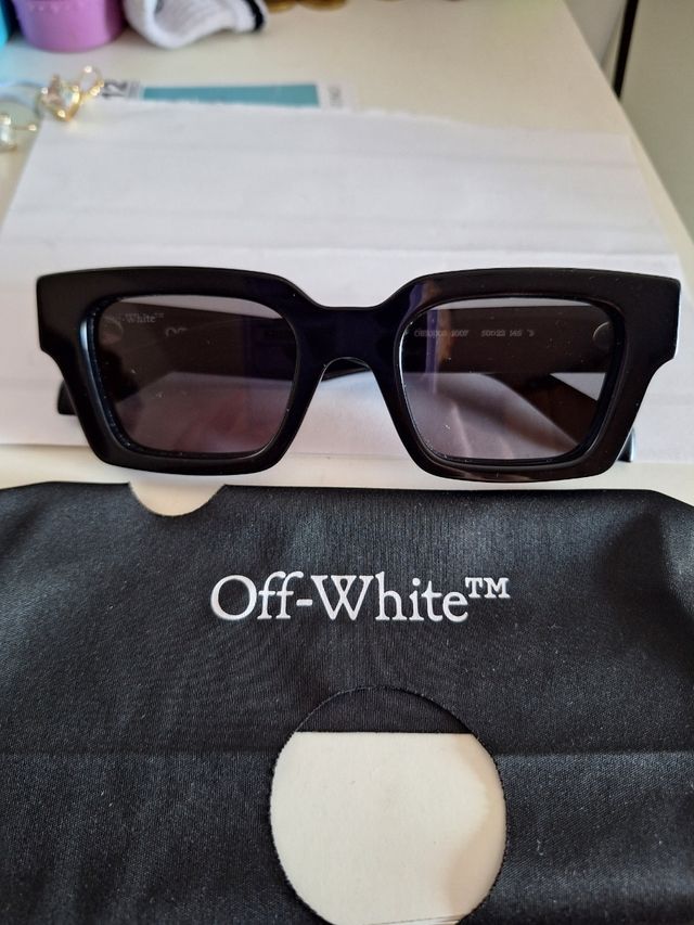 Gafas de sol Off-White negras y grises p