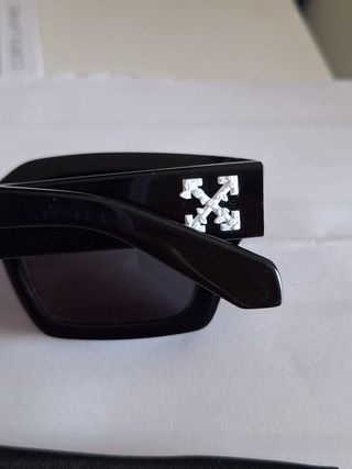 Gafas de sol Off-White negras y grises p
