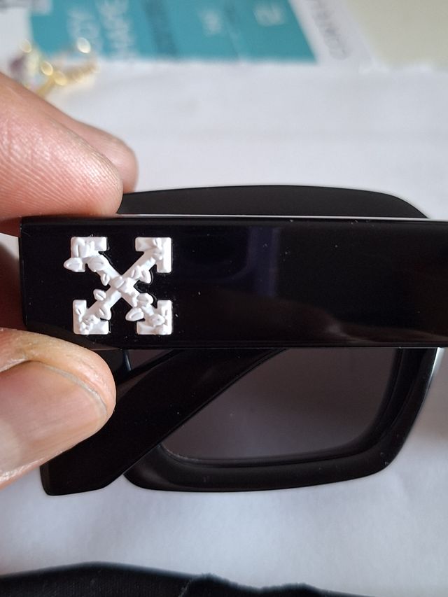 Gafas de sol Off-White negras y grises p
