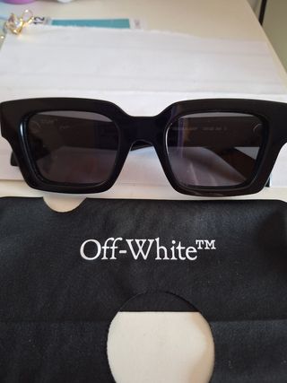 Gafas de sol Off-White negras y grises p