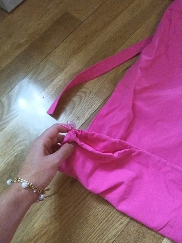 Pantalones cargo rosas