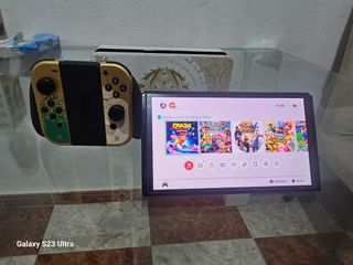 Nintendo Switch OLED Edición Zelda Dorada