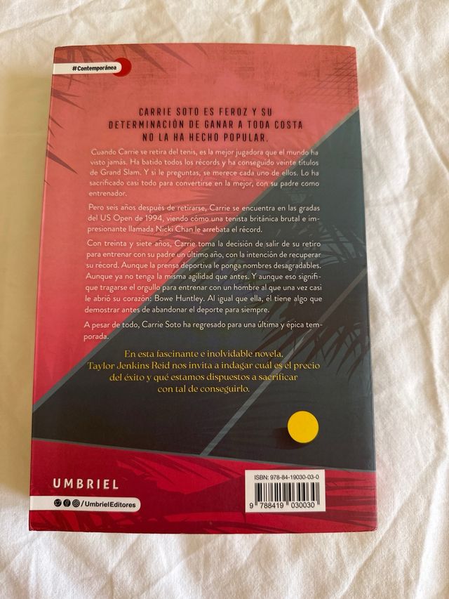 El regreso de Carrie Soto (Spanish Edition)