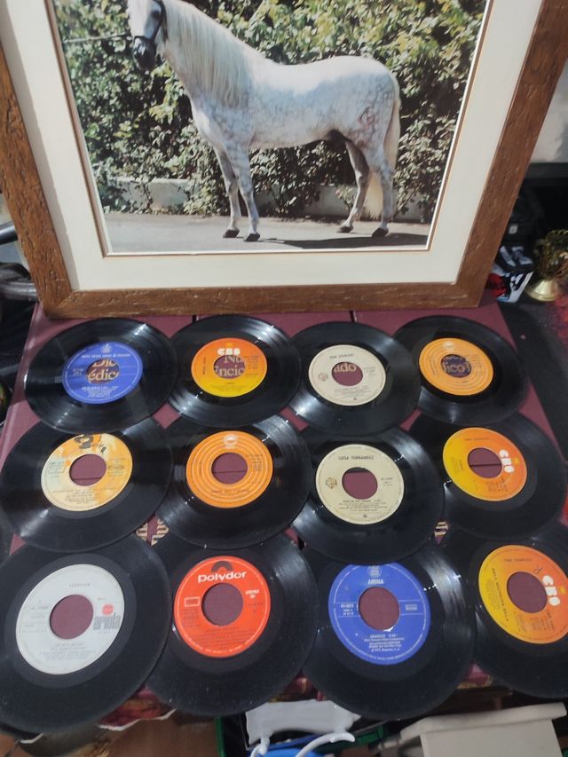 Lotto di circa 20 vinili a 45 giri/min