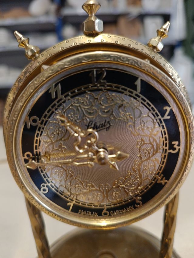 Orologio da tavolo Schatz tedesco vintage