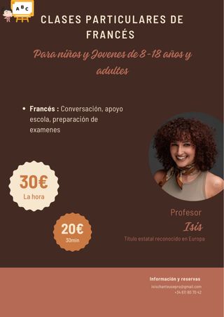 Clases de francés todos niveles