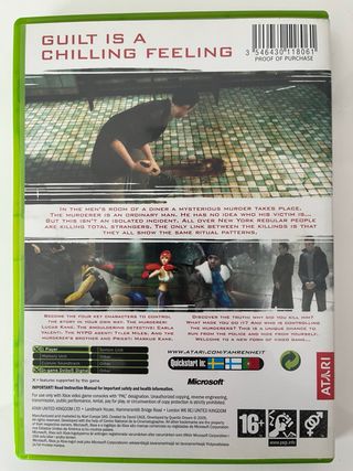 Fahrenheit con Manual Xbox