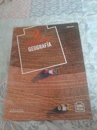 Libro de Geografía 2°Bachillerato 