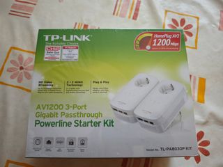 Adaptador PLC TP-Link TL-PA8030P KIT AV1200