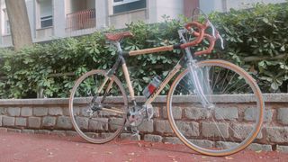 Bicicleta bambú artesanal ecológica