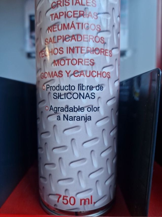 espuma de limpieza multiusos tapicería motor