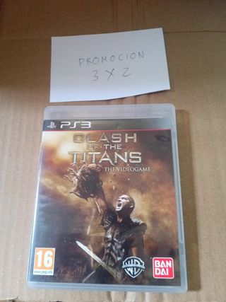 3x2 Clash of the Titans el videojuego ps3