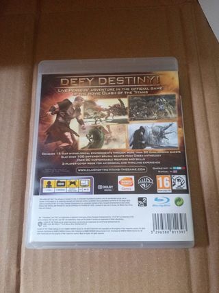 3x2 Clash of the Titans el videojuego ps3