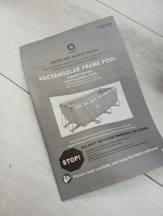 Piscina Desmontable 400x207x122