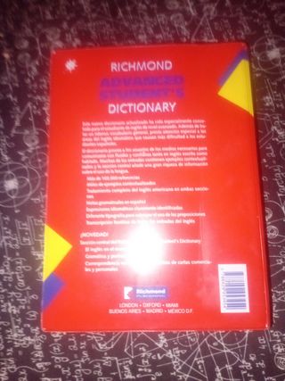 Richmond Advanced Student's Dictionary : Españo...