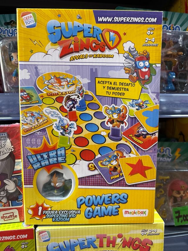 Lote Juegos de Mesa Superthings y Superzings