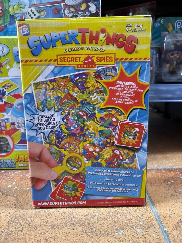 Lote Juegos de Mesa Superthings y Superzings