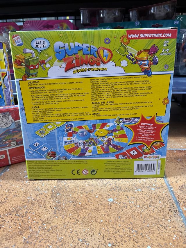Lote Juegos de Mesa Superthings y Superzings