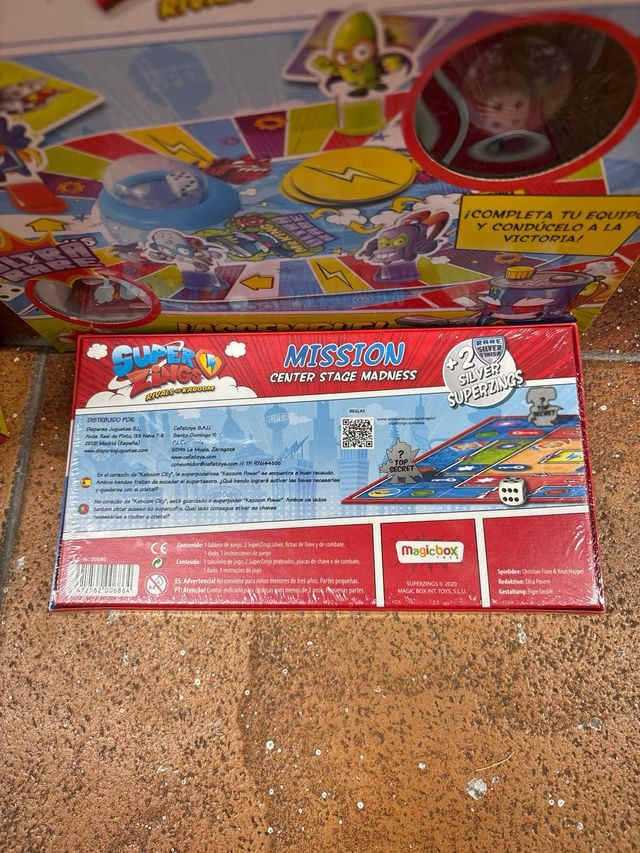Lote Juegos de Mesa Superthings y Superzings