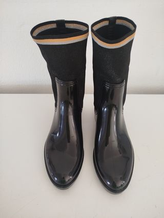 Botas de agua Tommy Hilfiger negras