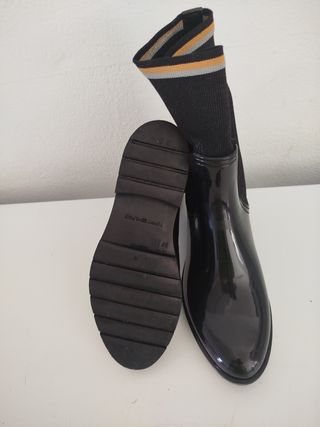 Botas de agua Tommy Hilfiger negras