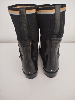 Botas de agua Tommy Hilfiger negras